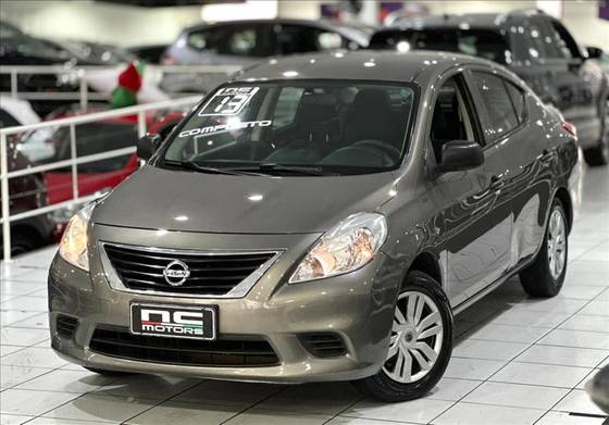 NISSAN VERSA 1.6 16V FLEX S 4P MANUAL NISSAN VERSA 1.6 16V FLEX S 4P MANUAL